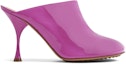 Order (W) Sandal Kulit Patent Bottega Veneta Merah Jambu 673780V10M05642