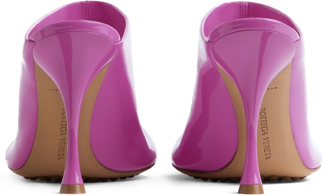 (Women) Bottega Veneta Patent Leather Sandal Pink 673780V10M05642 Purchase (Women) Bottega Veneta Patent Leather Sandal Pink 673780V10M05642