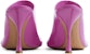 (W) Sandal Kulit Patent Bottega Veneta Merah Jambu 673780V10M05642