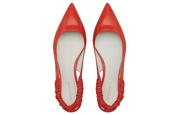 (W) Bottega Veneta Pointed Toe 'Red Leather' 圖 3