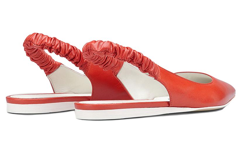 (W) Bottega Veneta Pointed Toe 'Red Leather' 圖 4