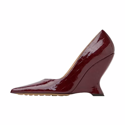 (W) Bottega Veneta Pointed Toe High Heel 'Cherry'