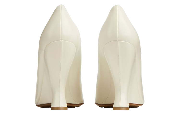 (W) Bottega Veneta Pointed Toe High Heel 'White Fashion' 圖 4