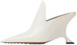 Buy (W) 보테가 베네타 화이트 가죽 스틸레토 펌프스 763828V2VK09013