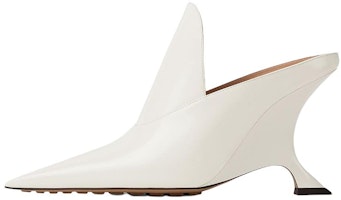 (Women) Bottega Veneta Pointed Toe Pumps 'White Leather Stiletto' 763828V2VK09013 (Women) Bottega Veneta Pointed Toe Pumps 'White Leather Stiletto' 763828V2VK09013