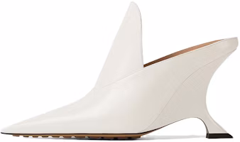 (Women) Bottega Veneta Pointed Toe Pumps 'White Leather Stiletto' 763828V2VK09013 (Women) Bottega Veneta Pointed Toe Pumps 'White Leather Stiletto' 763828V2VK09013