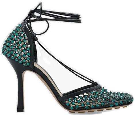 (W) Bottega Veneta Sepatu Hak Runcing 'Hijau' Untuk Wanita 667206V0GU14615 Order (W) Bottega Veneta Sepatu Hak Runcing 'Hijau' Untuk Wanita 667206V0GU14615