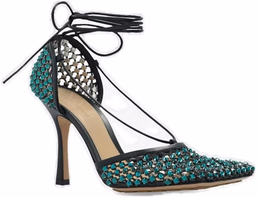 (W) Bottega Veneta Sepatu Hak Runcing 'Hijau' Untuk Wanita 667206V0GU14615 Lookbook (W) Bottega Veneta Sepatu Hak Runcing 'Hijau' Untuk Wanita 667206V0GU14615
