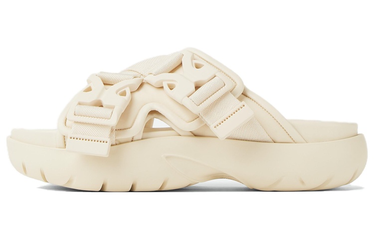 (Women) Bottega Veneta Polyester Slide 'White' 754358V3C419031