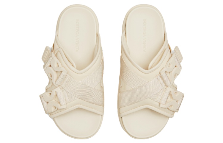(W) Bottega Veneta Polyester Slide 'White' 圖 2