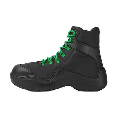 (W) Bottega Veneta Puddle Bomber 'Black Grass'