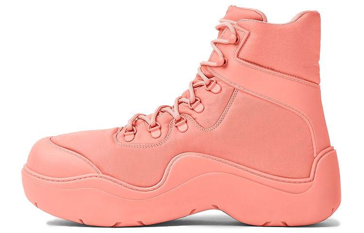 Buy (W) Bottega Veneta Puddle Bomber 'Flamingo' Sepatu 667218VBSD76807