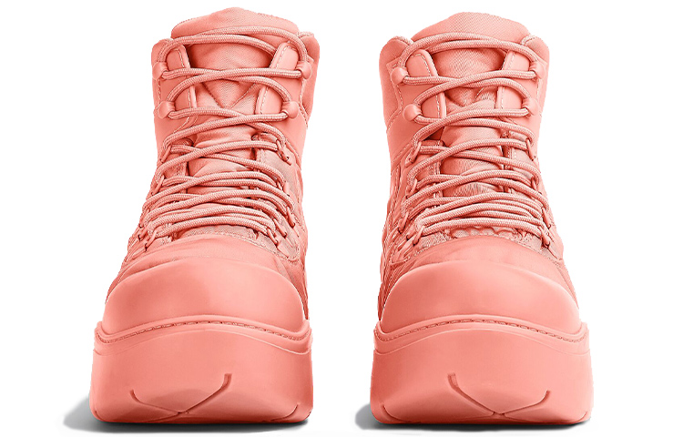 Order (W) Bottega Veneta Puddle Bomber 'Flamingo' Sepatu 667218VBSD76807