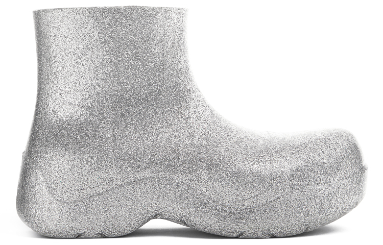 (W) Bottega Veneta Puddle Boot 'Light Grey Glitter' 圖 2