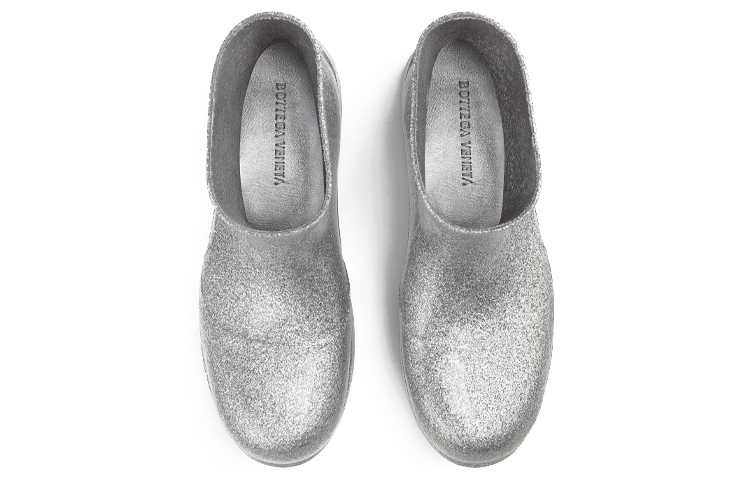 (W) Bottega Veneta Puddle Boot 'Light Grey Glitter' 圖 3