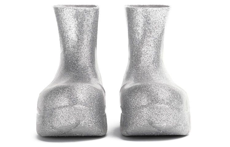 (W) Bottega Veneta Puddle Boot 'Light Grey Glitter' 圖 4
