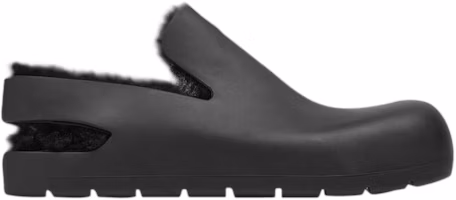 (Women) Bottega Veneta Puddle Slingback Sandal 'Shearling - Black' 677323-V1BM0-1000 (Women) Bottega Veneta Puddle Slingback Sandal 'Shearling - Black' 677323-V1BM0-1000