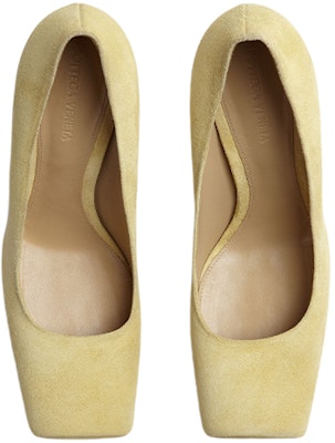 (W) Bottega Veneta Zapatos de Tacón Cuero Gamuza Amarillo Claro 692088V1NY09362 Shop (W) Bottega Veneta Zapatos de Tacón Cuero Gamuza Amarillo Claro 692088V1NY09362
