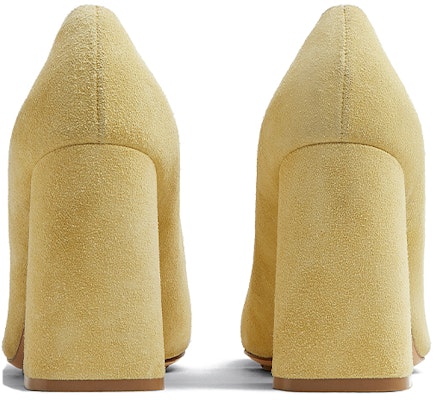 (W) Bottega Veneta Zapatos de Tacón Cuero Gamuza Amarillo Claro 692088V1NY09362 Purchase (W) Bottega Veneta Zapatos de Tacón Cuero Gamuza Amarillo Claro 692088V1NY09362