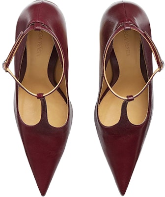 (Women) Bottega Veneta Punta 'Red Leather Pointed Toe' 729726V2EI02226 Order (Women) Bottega Veneta Punta 'Red Leather Pointed Toe' 729726V2EI02226