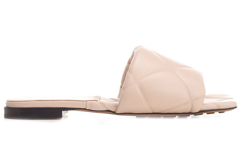 (W) Bottega Veneta Quilted Flat Sandal 'Nude' 圖 2