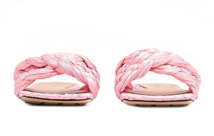 Purchase (W) Sandalias Planas Bottega Veneta Raffia Stretch Blossom. 652860V0GM05657