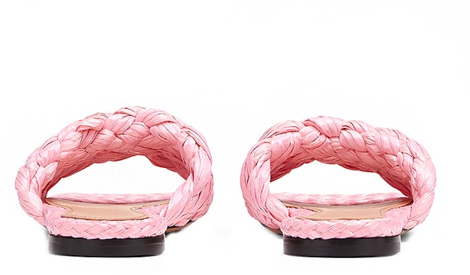 (W) Sandalias Planas Bottega Veneta Raffia Stretch Blossom. 652860V0GM05657 Details for (W) Sandalias Planas Bottega Veneta Raffia Stretch Blossom. 652860V0GM05657