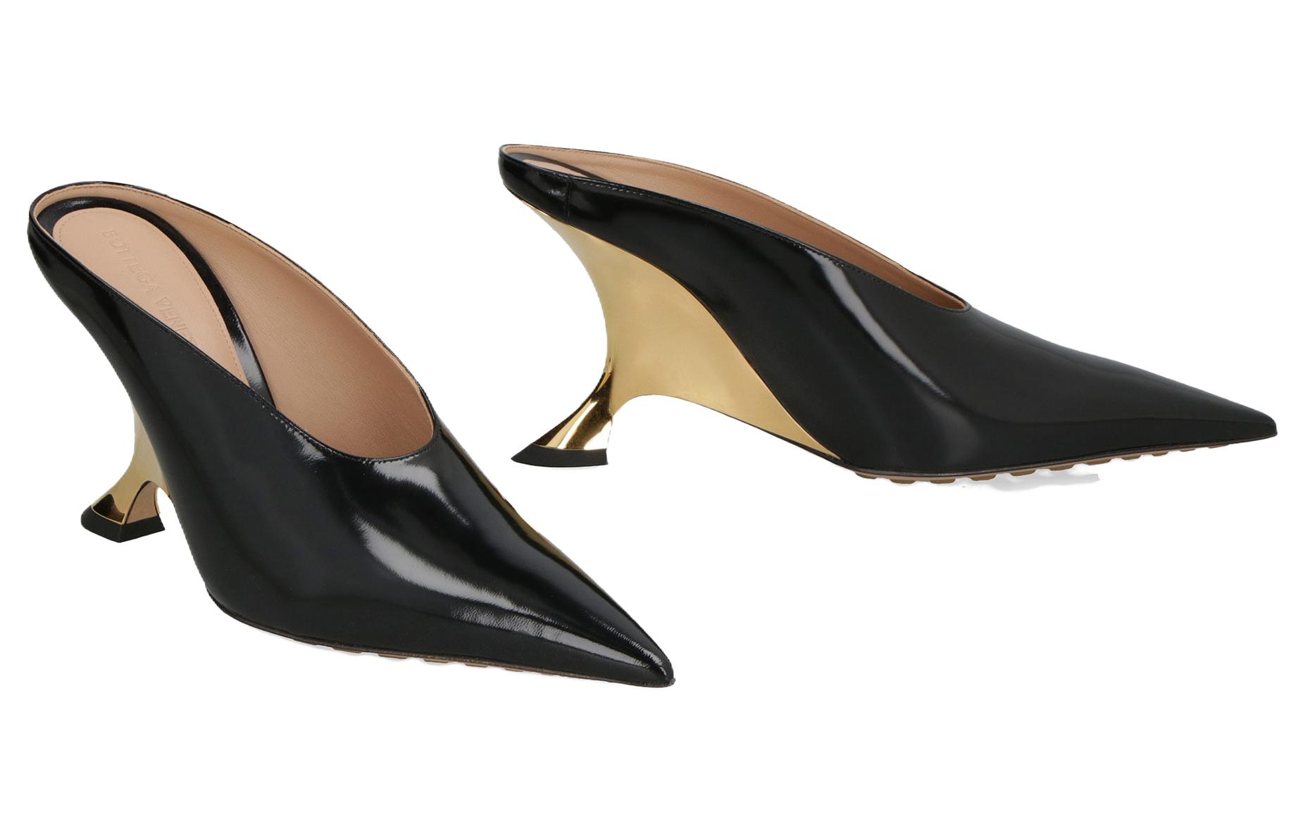 (W) Bottega Veneta Rocket Mule 'Black Gold' 圖 4