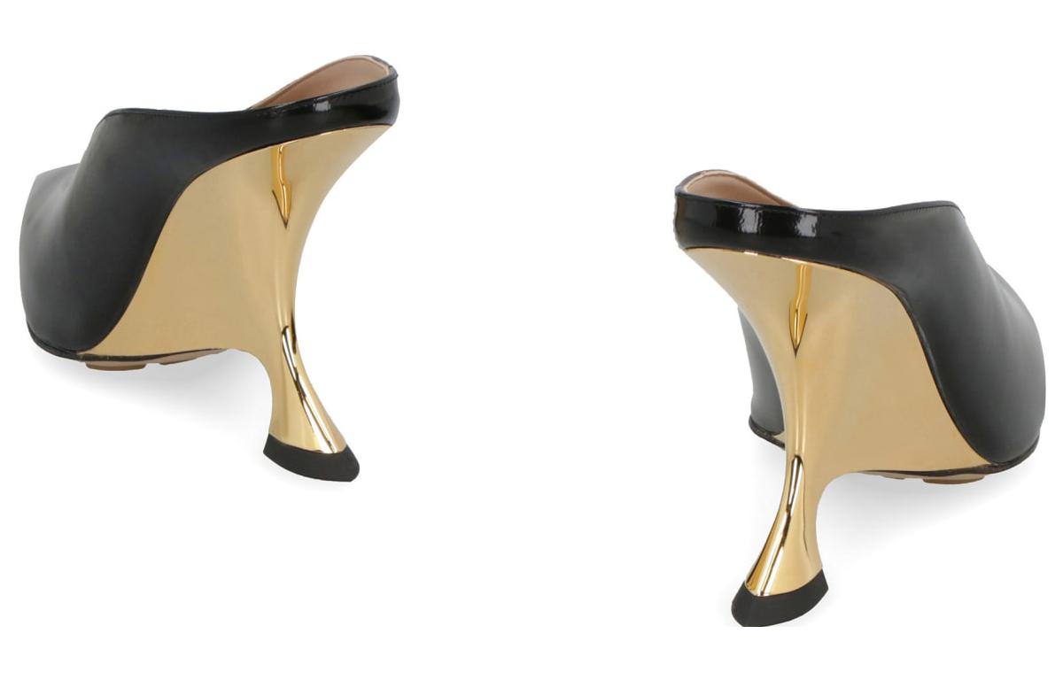 (W) Bottega Veneta Rocket Mule 'Black Gold' 圖 5