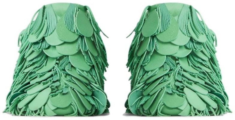 (Women) Bottega Veneta Round-Toe High Heel Mules 'Green Leather' 763781VBSD03978 Lookbook (Women) Bottega Veneta Round-Toe High Heel Mules 'Green Leather' 763781VBSD03978