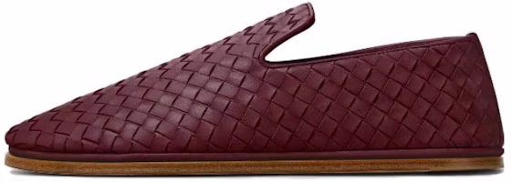(Women) Bottega Veneta Round-Toe Slip-On 'Burgundy' 735982V2ED02240 (Women) Bottega Veneta Round-Toe Slip-On 'Burgundy' 735982V2ED02240