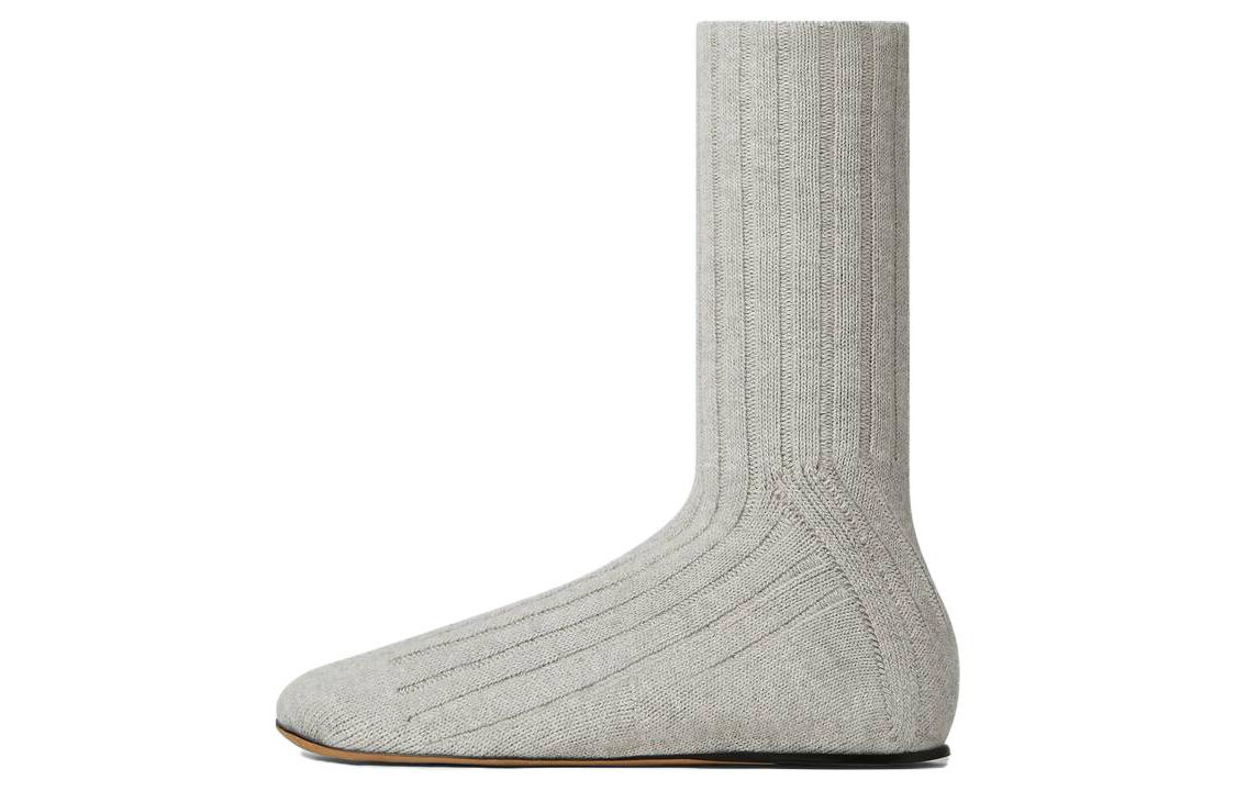 (W) Bottega Veneta Round Toe Ankle Boot 'Grey'