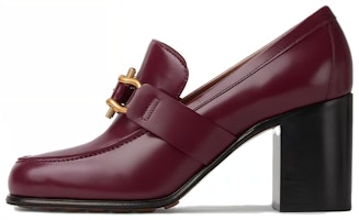 (Women) Bottega Veneta Round Toe Block Heel 'Reddish Brown' 754301V2JB02240 (Women) Bottega Veneta Round Toe Block Heel 'Reddish Brown' 754301V2JB02240