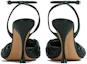 Shop (W) Bottega Veneta Runde Zehen Schnalle High Heel 9cm ''Schwarzes Nappa'' 741004VBSD04615