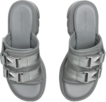 (Women) Bottega Veneta Round Toe High Heel Slide 'Grey' 690033V0DS21268 Lookbook (Women) Bottega Veneta Round Toe High Heel Slide 'Grey' 690033V0DS21268