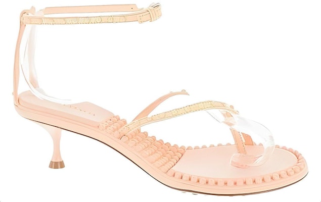 (Women) Bottega Veneta Round Toe Open Flat Sandals 'Pink' 659006V0U507618 Order (Women) Bottega Veneta Round Toe Open Flat Sandals 'Pink' 659006V0U507618