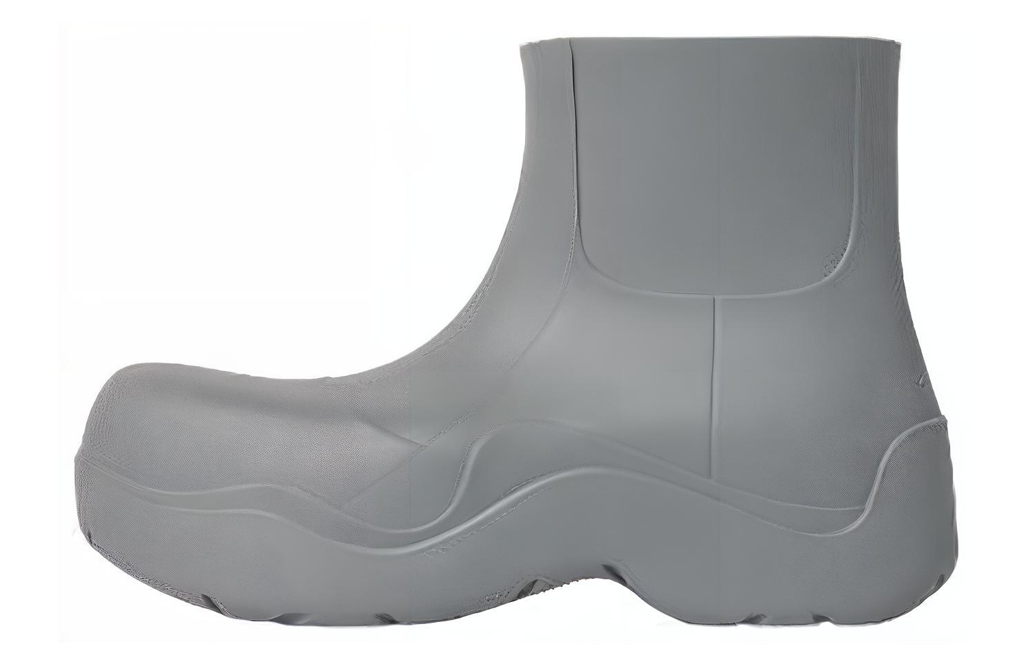 (Women) Bottega Veneta Puddle Ankle Boots 'Grey' 640045V00P01268