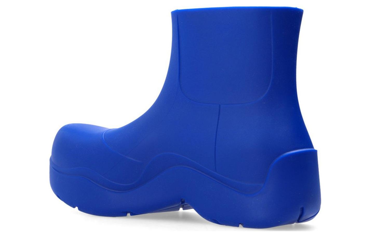 (W) Bottega Veneta Rubber Ankle Boot 'Simplified Versatile Blue' 圖 4