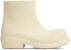 (W) Bottega Veneta Kasut Boot Getah 'Beige' 763725V3OE09031