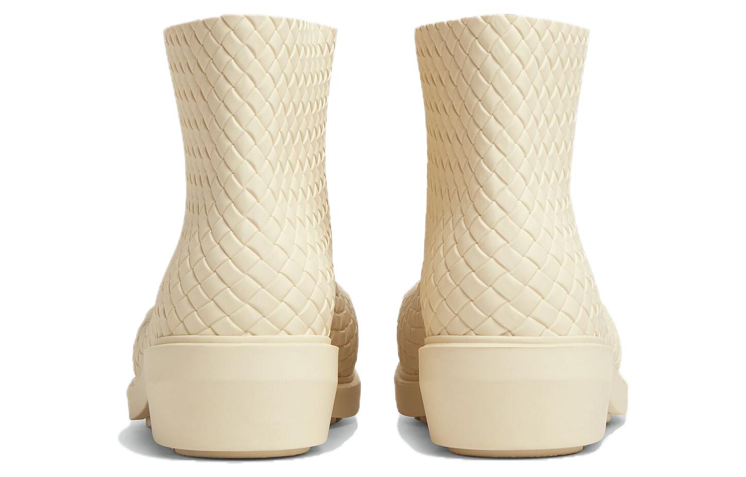 Purchase (Women) Bottega Veneta Rubber Boot 'Beige' 763725V3OE09031