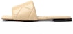 (W) Bottega Veneta Rubber Lido 'Cane Sugar' Kasut 639940VBP302624