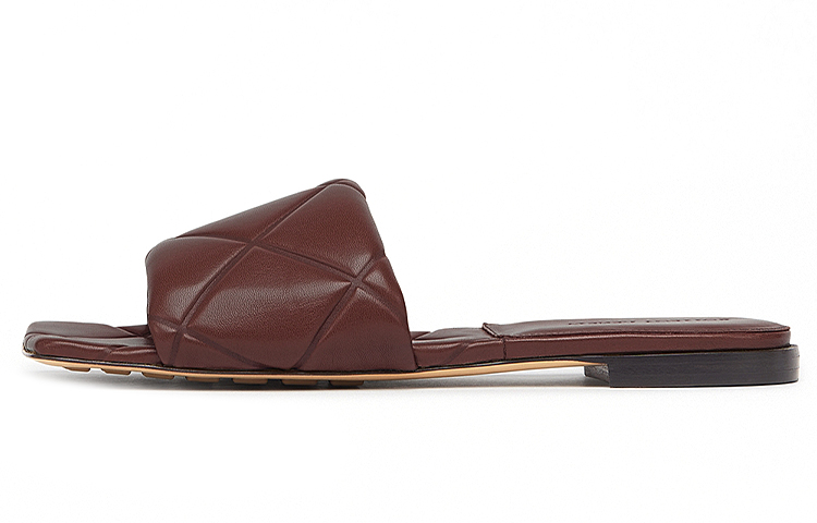 (W) Bottega Veneta Rubber Lido 'Dark Brown Nappa Leather'