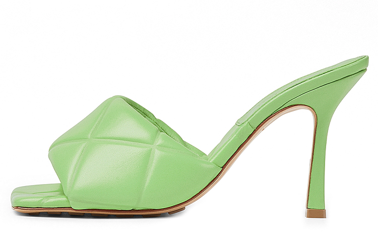 (W) Bottega Veneta Rubber Lido 'Light Green Leather'