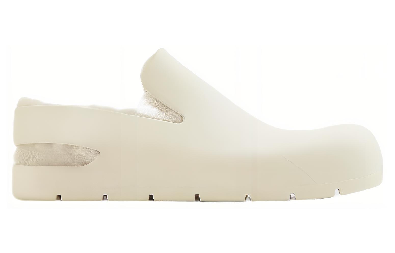 Order (W) ボッテガヴェネタ ラバーソールミュール (ホワイト) 677323V1BM09031