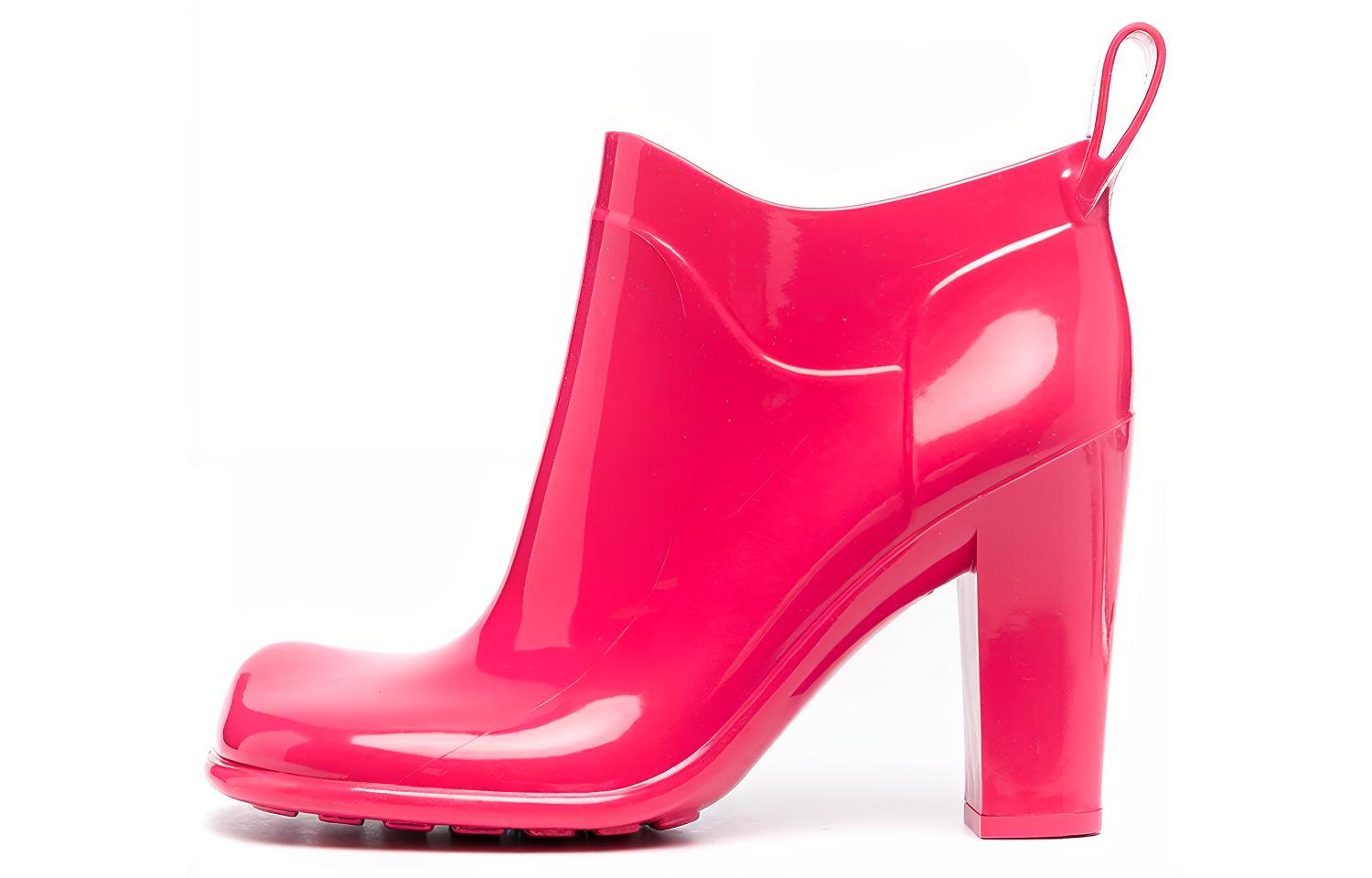 Buy (W) Bottega Veneta Bota Tobillo con Suela de Goma 10cm 'Pink Comfort' 677113V1AJ05587