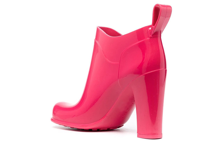 Lookbook (W) Bottega Veneta Bota Tobillo con Suela de Goma 10cm 'Pink Comfort' 677113V1AJ05587