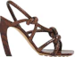 Buy (Women) Bottega Veneta Sandals 'Brown Python' 739785VF3Q02047