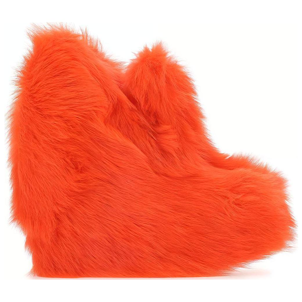 (W) Bottega Veneta Short Boot 'Fashion Slip-On Orange' 圖 2