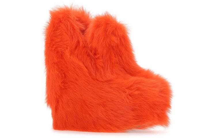 (W) Bottega Veneta Short Boot 'Fashion Slip-On Orange' 圖 3