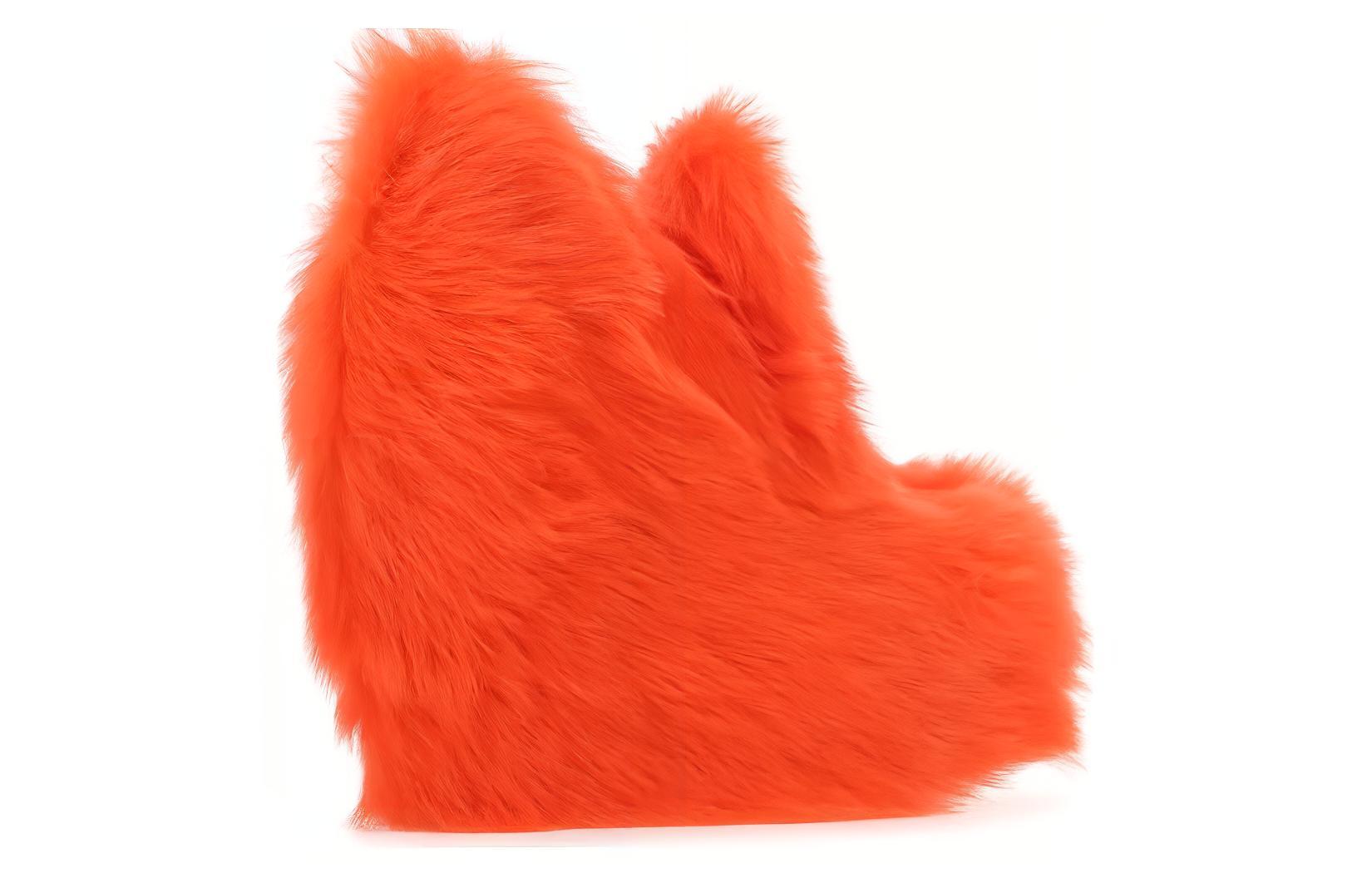 (W) Bottega Veneta Short Boot 'Fashion Slip-On Orange' 圖 4